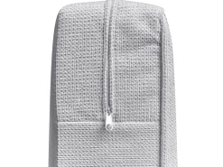 Set da salotto 4 posti SAVALEN Tessuto Grigio chiaro