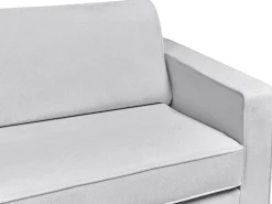 Set da salotto 4 posti SAVALEN Tessuto Grigio chiaro
