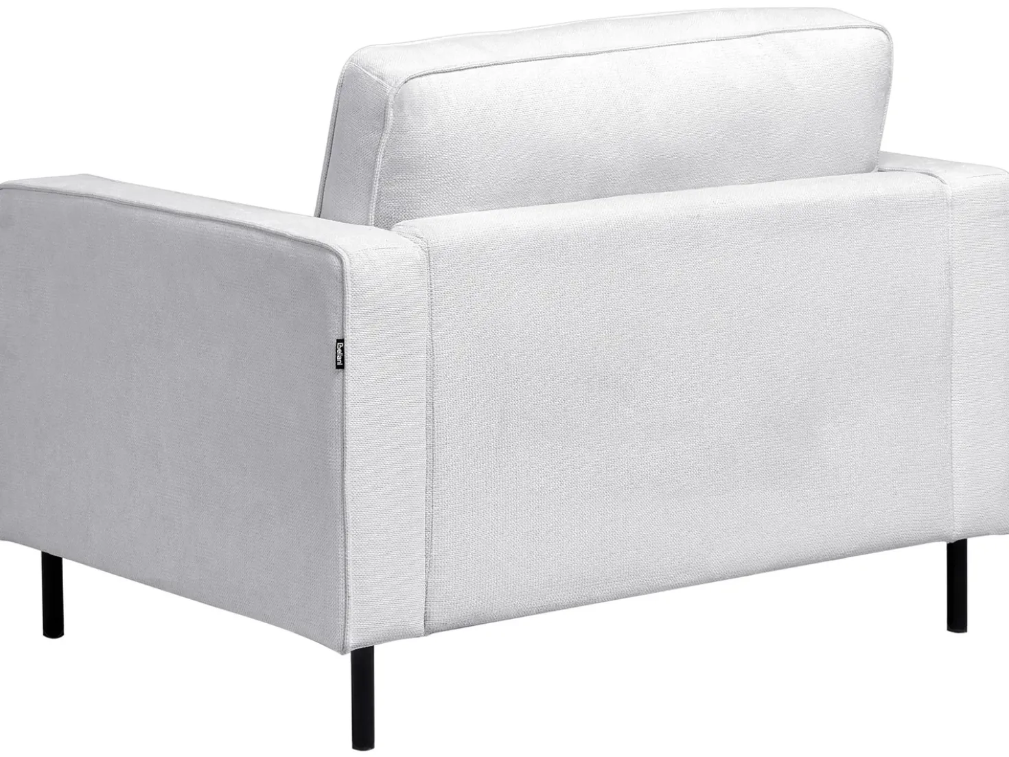 Set da salotto 4 posti SAVALEN Tessuto Grigio chiaro