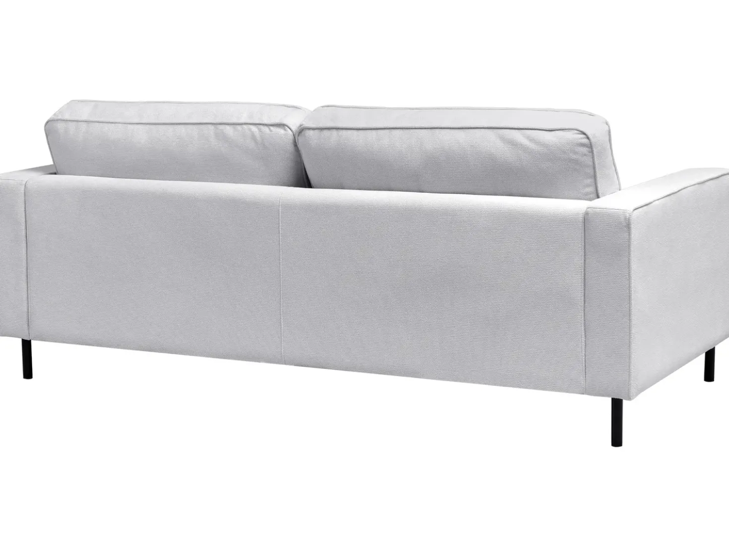 Set da salotto 4 posti SAVALEN Tessuto Grigio chiaro