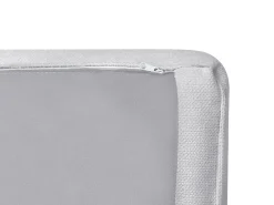 Set da salotto 4 posti SAVALEN Tessuto Grigio chiaro