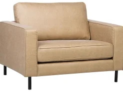 Set da salotto 4 posti SAVALEN Pelle sintetica Beige