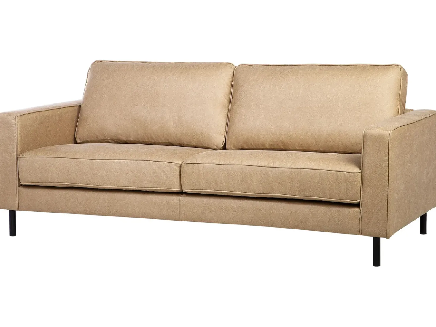 Set da salotto 4 posti SAVALEN Pelle sintetica Beige