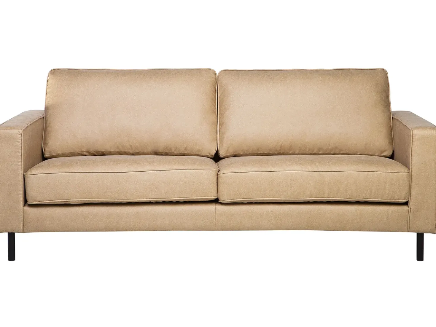 Set da salotto 4 posti SAVALEN Pelle sintetica Beige