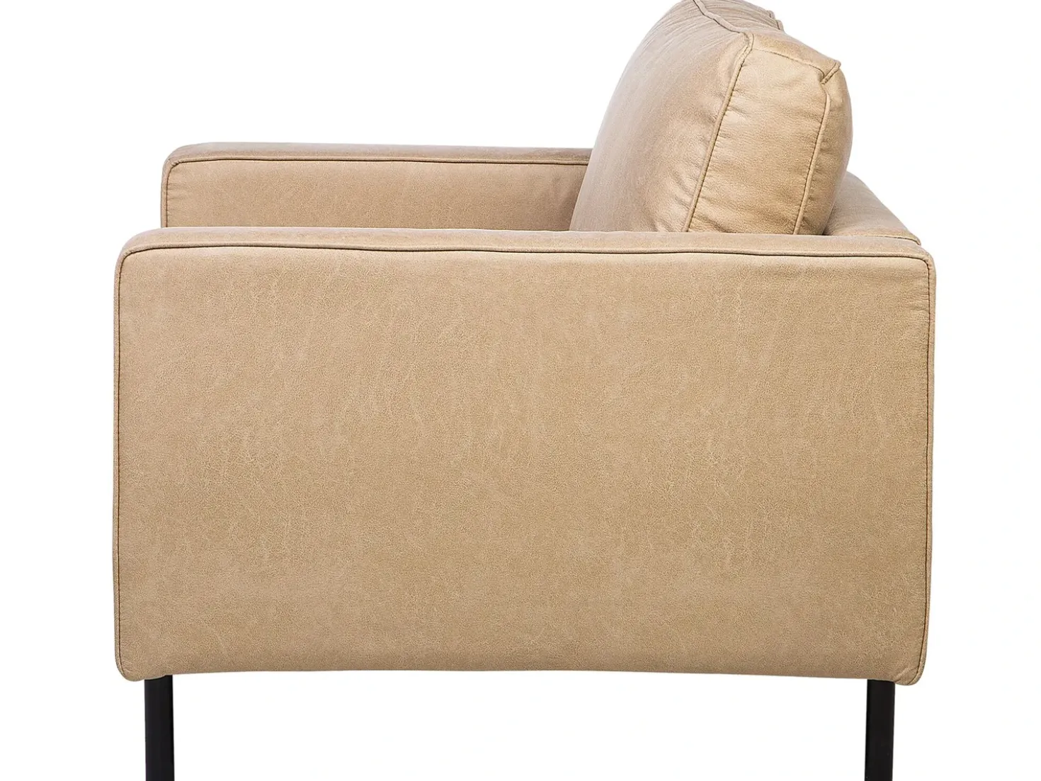 Set da salotto 4 posti SAVALEN Pelle sintetica Beige