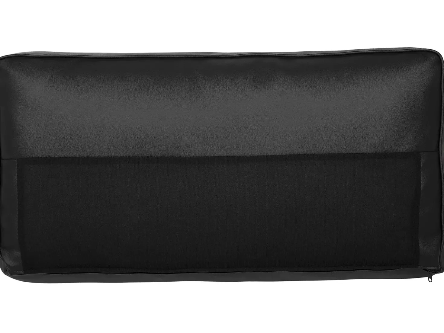 Set da salotto 4 posti SAVALEN Pelle naturale Nero