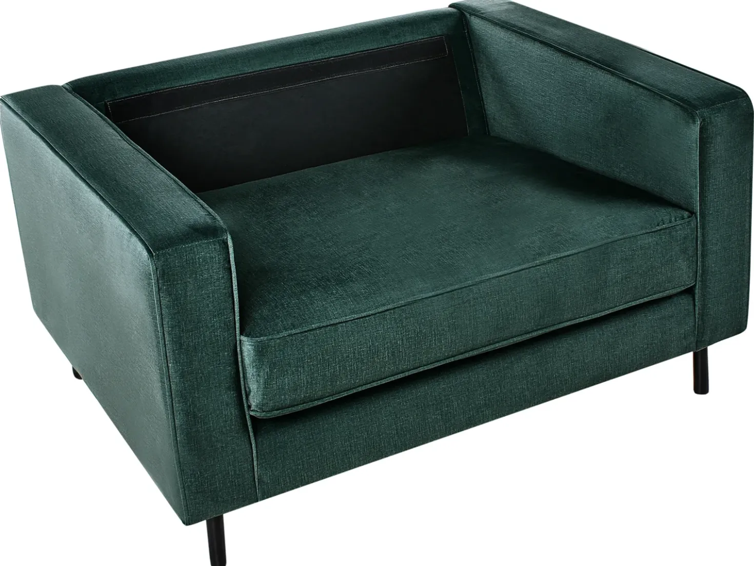 Set da salotto 4 posti SAVALEN Velluto Verde scuro