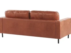 Set da salotto 4 posti SAVALEN Pelle sintetica Marrone dorato