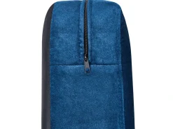 Set da salotto 5 posti SKIEN Velluto Blu marino