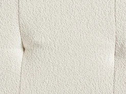 Set da salotto 5 posti SKIVE Bouclé Bianco