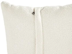 Set da salotto 5 posti SKIVE Bouclé Bianco