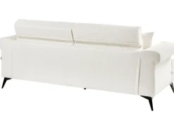 Set da salotto 5 posti SKIVE Bouclé Bianco