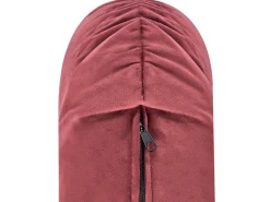 Set da salotto 5 posti SKIEN Velluto Rosso scuro