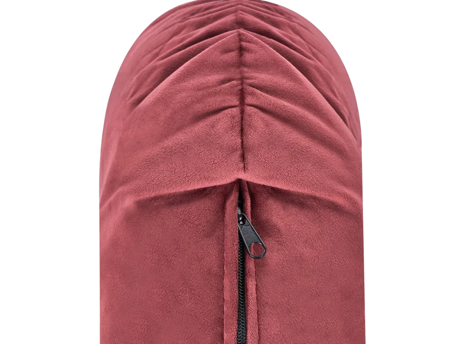 Set da salotto 5 posti SKIEN Velluto Rosso scuro