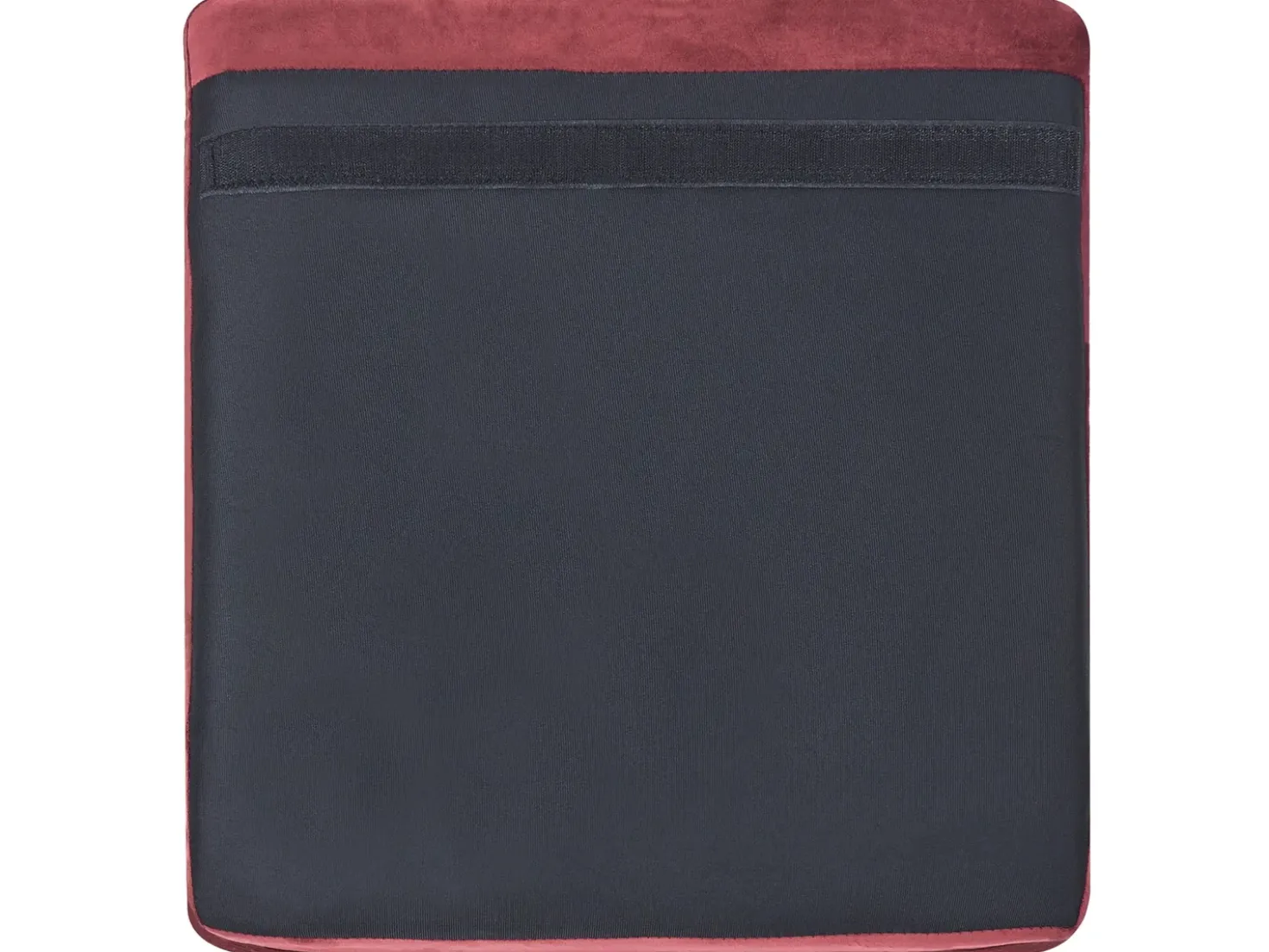 Set da salotto 5 posti SKIEN Velluto Rosso scuro