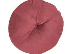 Set da salotto 5 posti SKIEN Velluto Rosso scuro