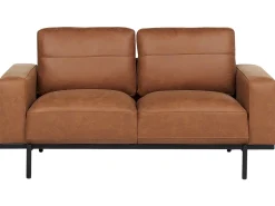Set da salotto 6 posti SOVIK Pelle sintetica Marrone