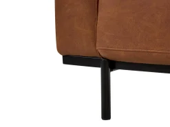 Set da salotto 6 posti SOVIK Pelle sintetica Marrone