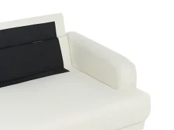 Set da salotto 4 posti TUVE Tessuto Bianco sporco