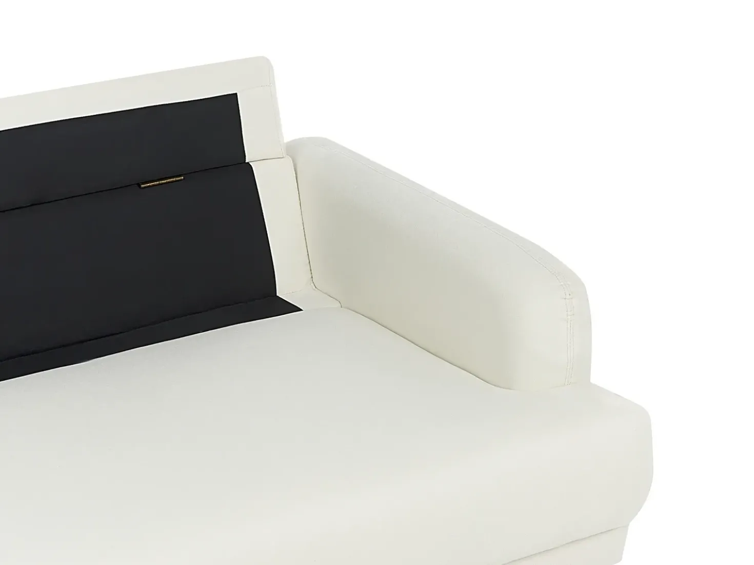 Set da salotto 4 posti TUVE Tessuto Bianco sporco