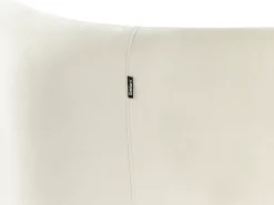 Set da salotto 5 posti VELTADA Velluto Bianco sporco
