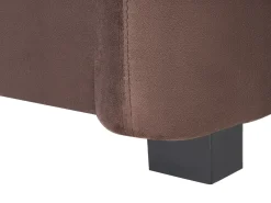 Set da salotto 5 posti VELTADA Velluto Marrone scuro