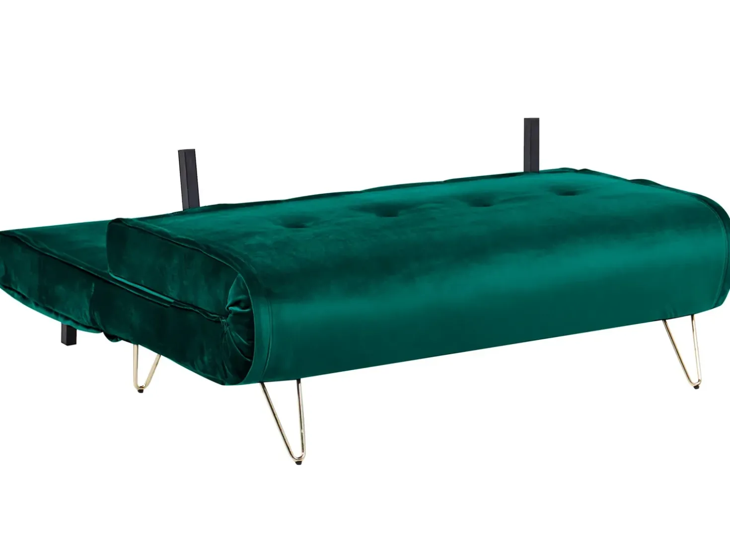 Set da salotto 3 posti VESTFOLD Velluto Verde scuro