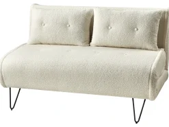 Set da salotto 3 posti VESTFOLD Bouclé Bianco sporco