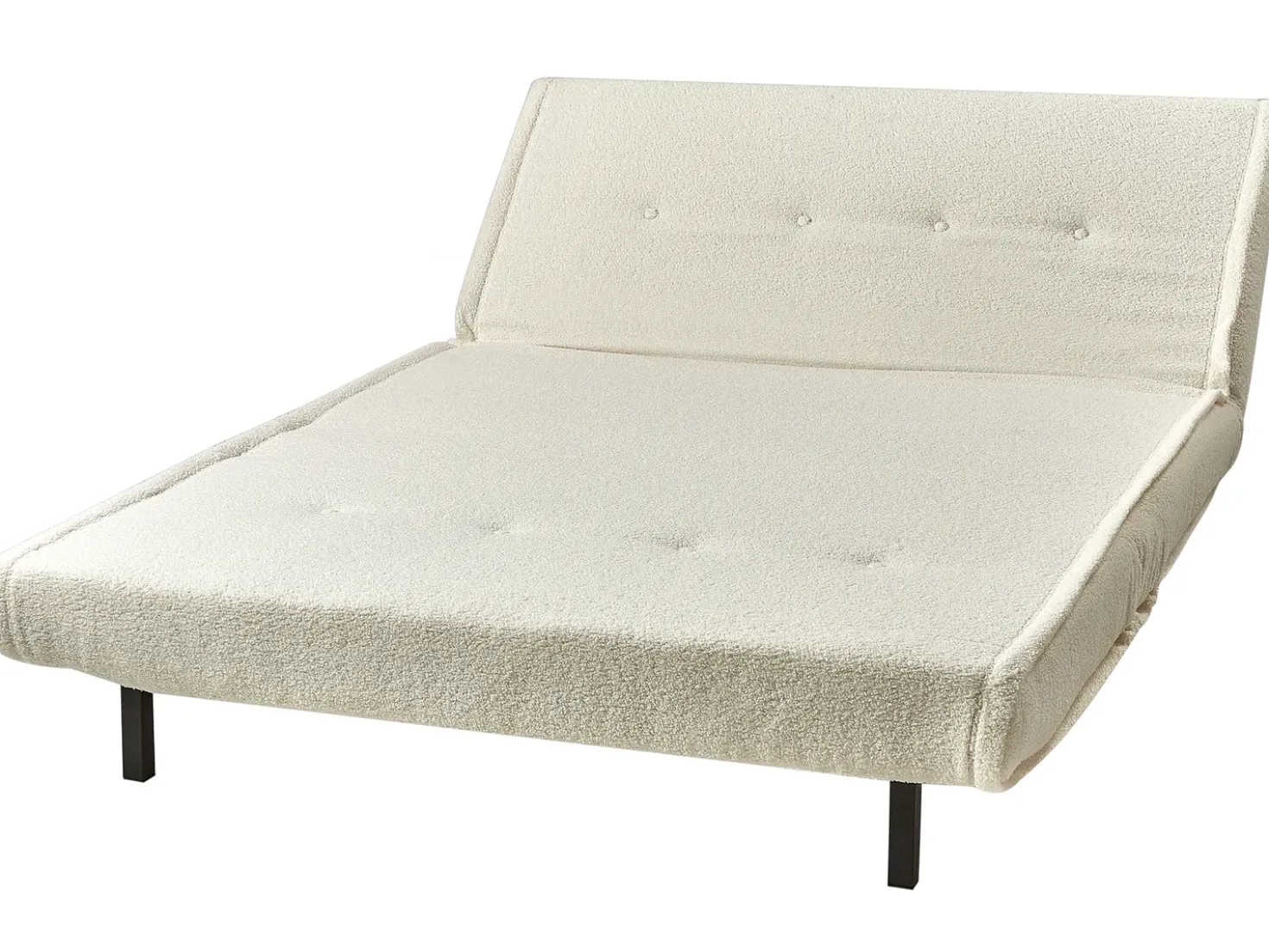 Set da salotto 3 posti VESTFOLD Bouclé Bianco sporco