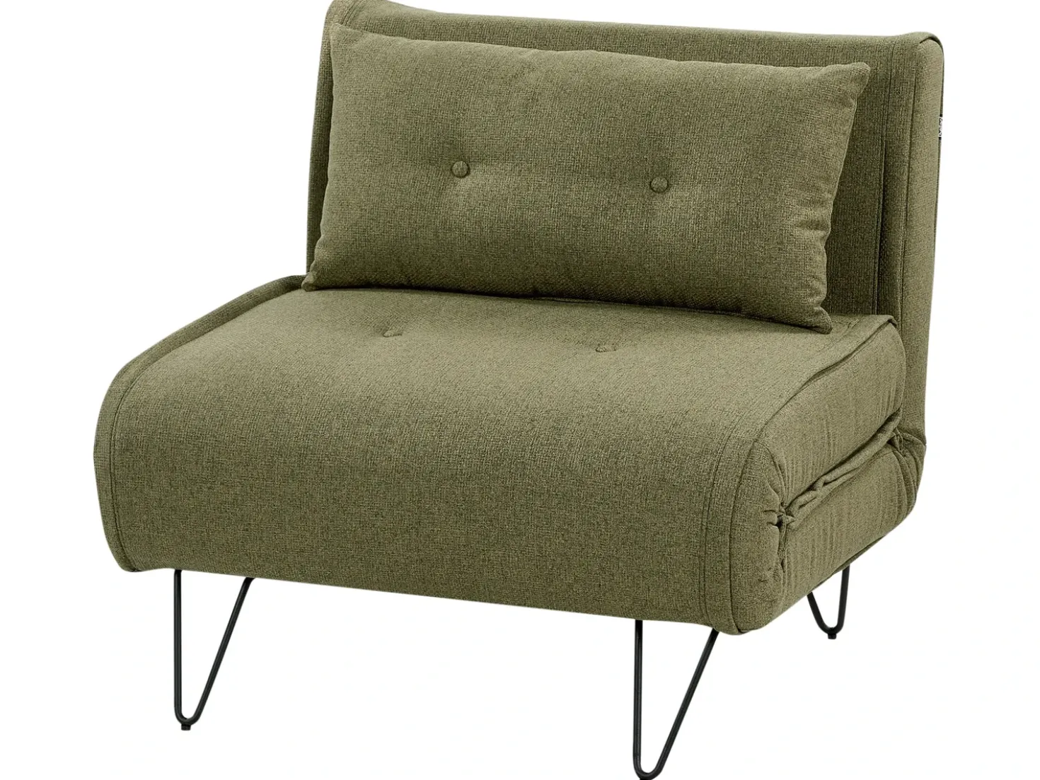 Set da salotto 3 posti VESTFOLD Tessuto Verde oliva
