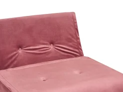 Set da salotto 3 posti VESTFOLD Velluto Rosa