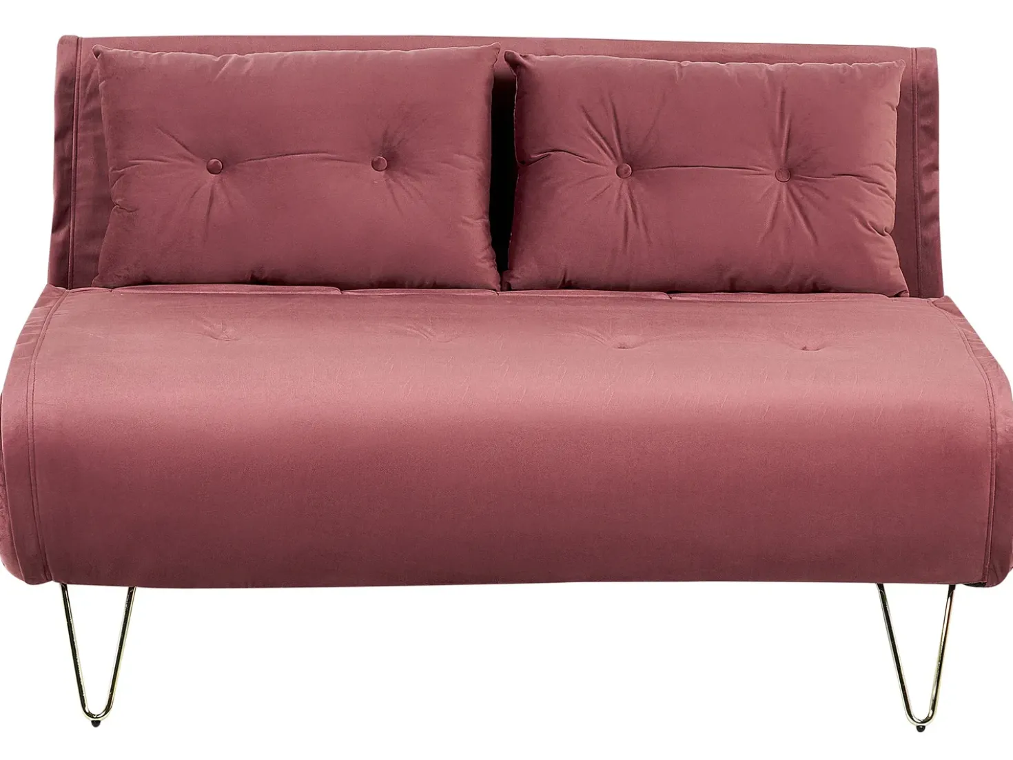Set da salotto 3 posti VESTFOLD Velluto Rosa