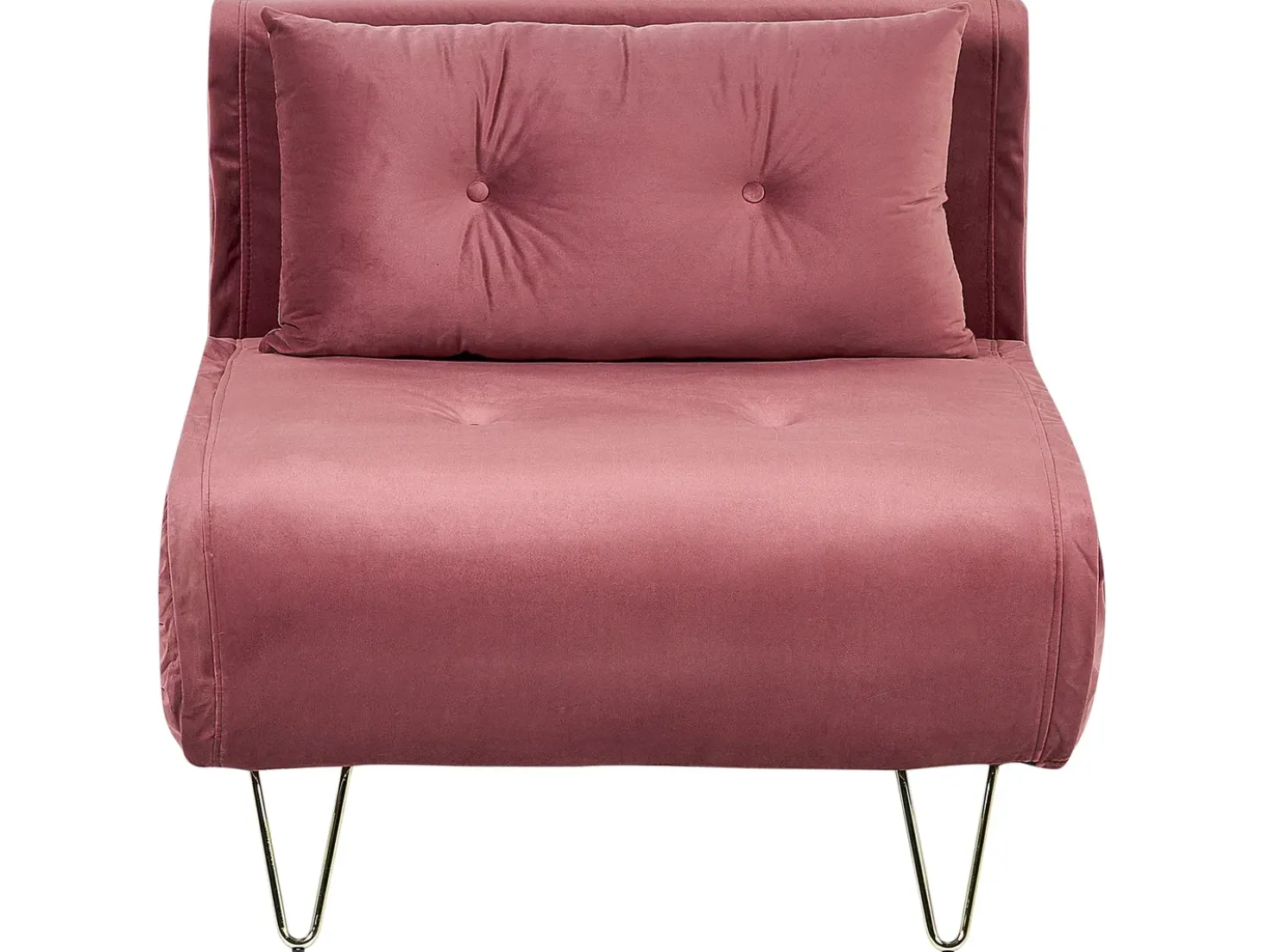 Set da salotto 3 posti VESTFOLD Velluto Rosa