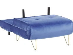 Set da salotto 3 posti VESTFOLD Velluto Blu marino