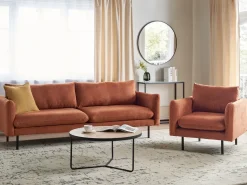 Set da salotto 4 posti VINTERBRO Ciniglia Marrone dorato