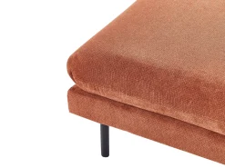 Set da salotto 5 posti VINTERBRO Ciniglia Marrone dorato con ottomana