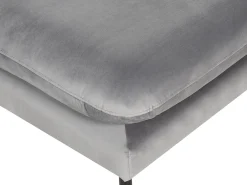 Set da salotto 5 posti VINTERBRO Velluto Grigio con ottomana