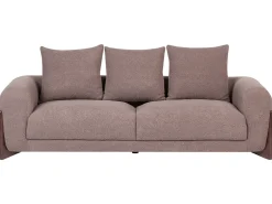 Set da salotto 6 posti VINLIDEN Bouclé Marrone