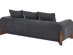 Set da salotto 6 posti VINLIDEN Nero