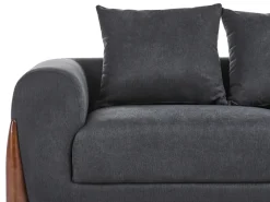 Set da salotto 6 posti VINLIDEN Nero
