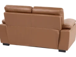 Set da salotto 5 posti VOGAR Pelle sintetica Marrone dorato
