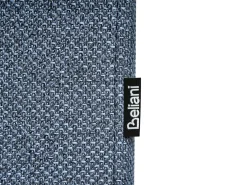 Set da salotto 5 posti VORGOD Tessuto Blu scuro