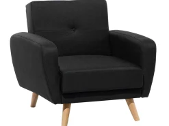 Set da salotto FLORLI Tessuto Nero
