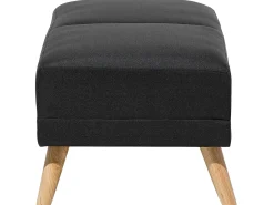 Set da salotto FLORLI Tessuto Nero