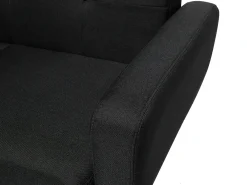 Set da salotto FLORLI Tessuto Nero