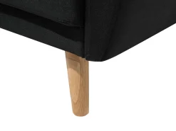 Set da salotto FLORLI Tessuto Nero