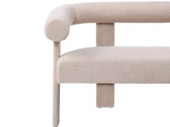Set da salotto ILBRO Bouclé Beige chiaro
