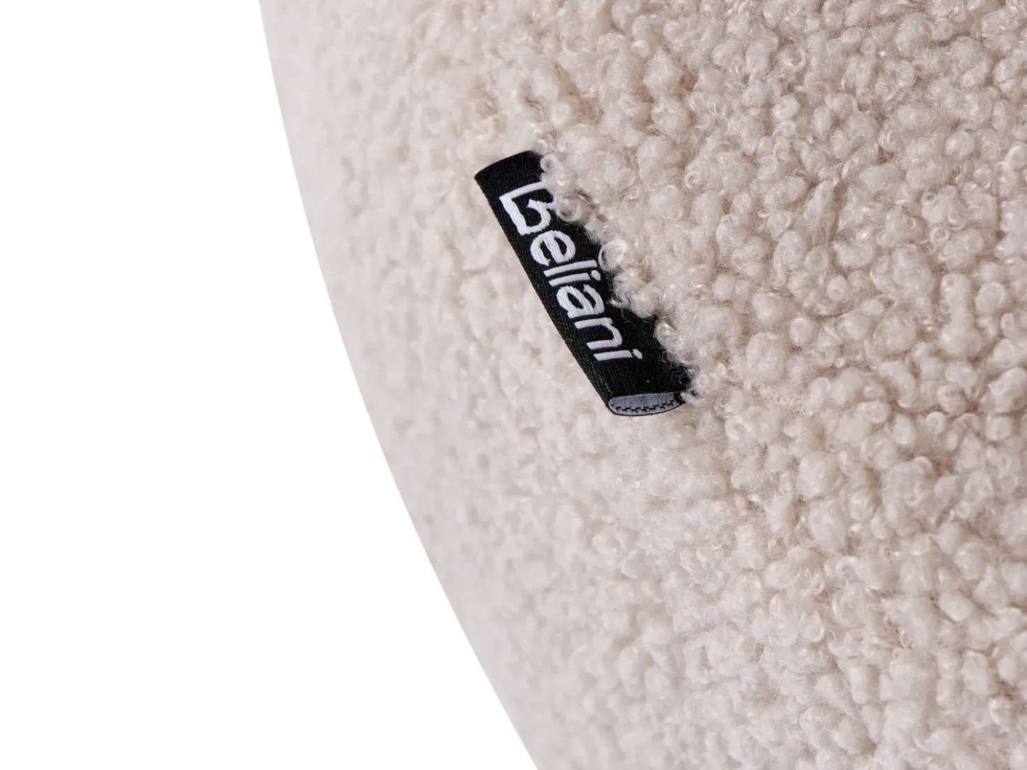Set da salotto ILBRO Bouclé Marrone scuro/Beige