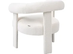 Set da salotto ILBRO Bouclé Bianco sporco