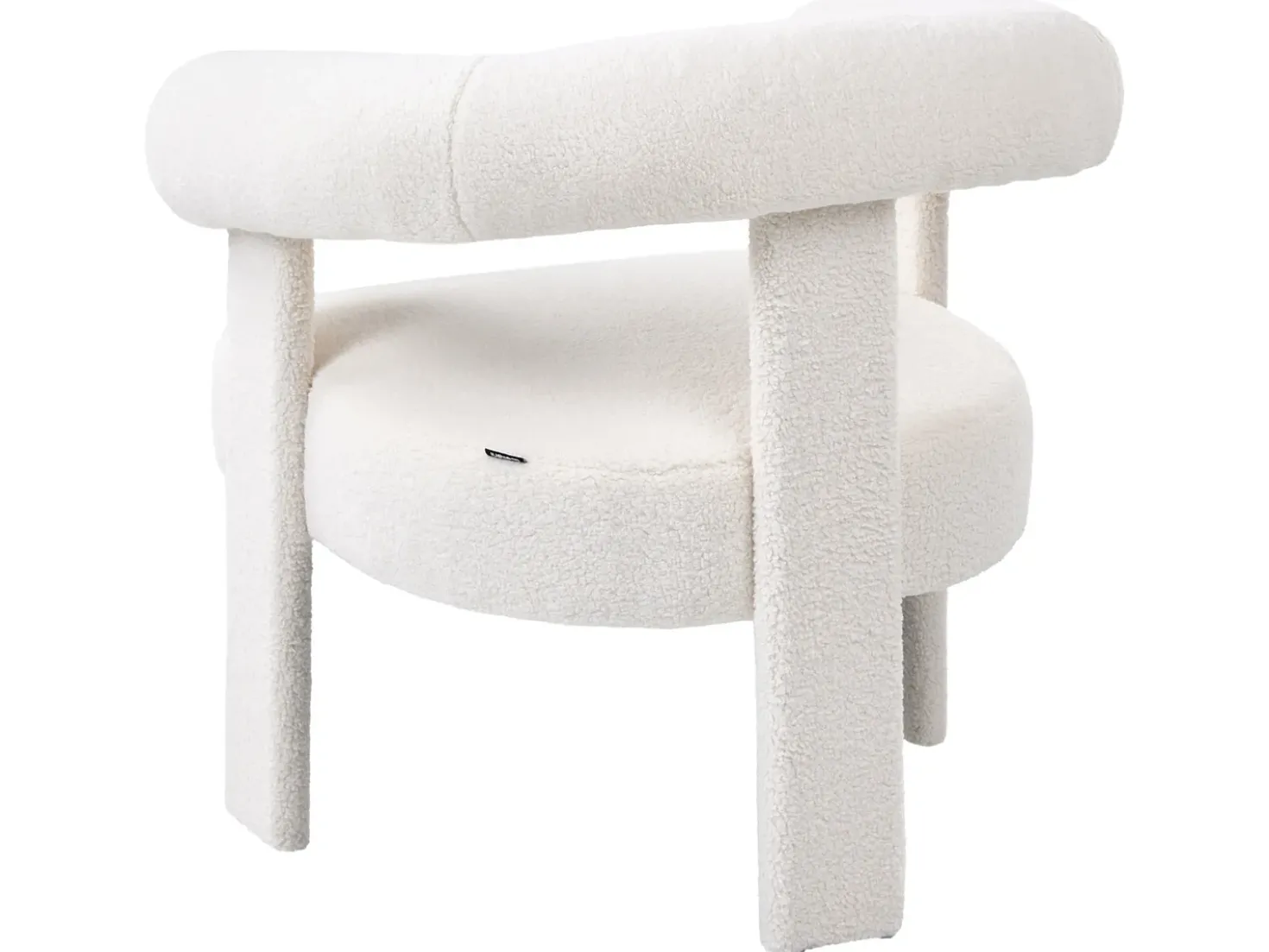 Set da salotto ILBRO Bouclé Bianco sporco
